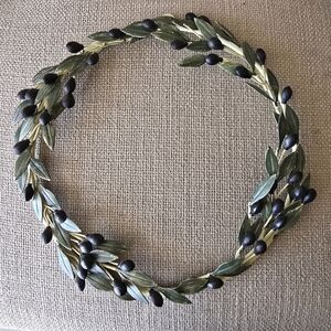 Olive Branch Wreath Wall Hanging